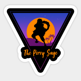 The pervy sage Sticker